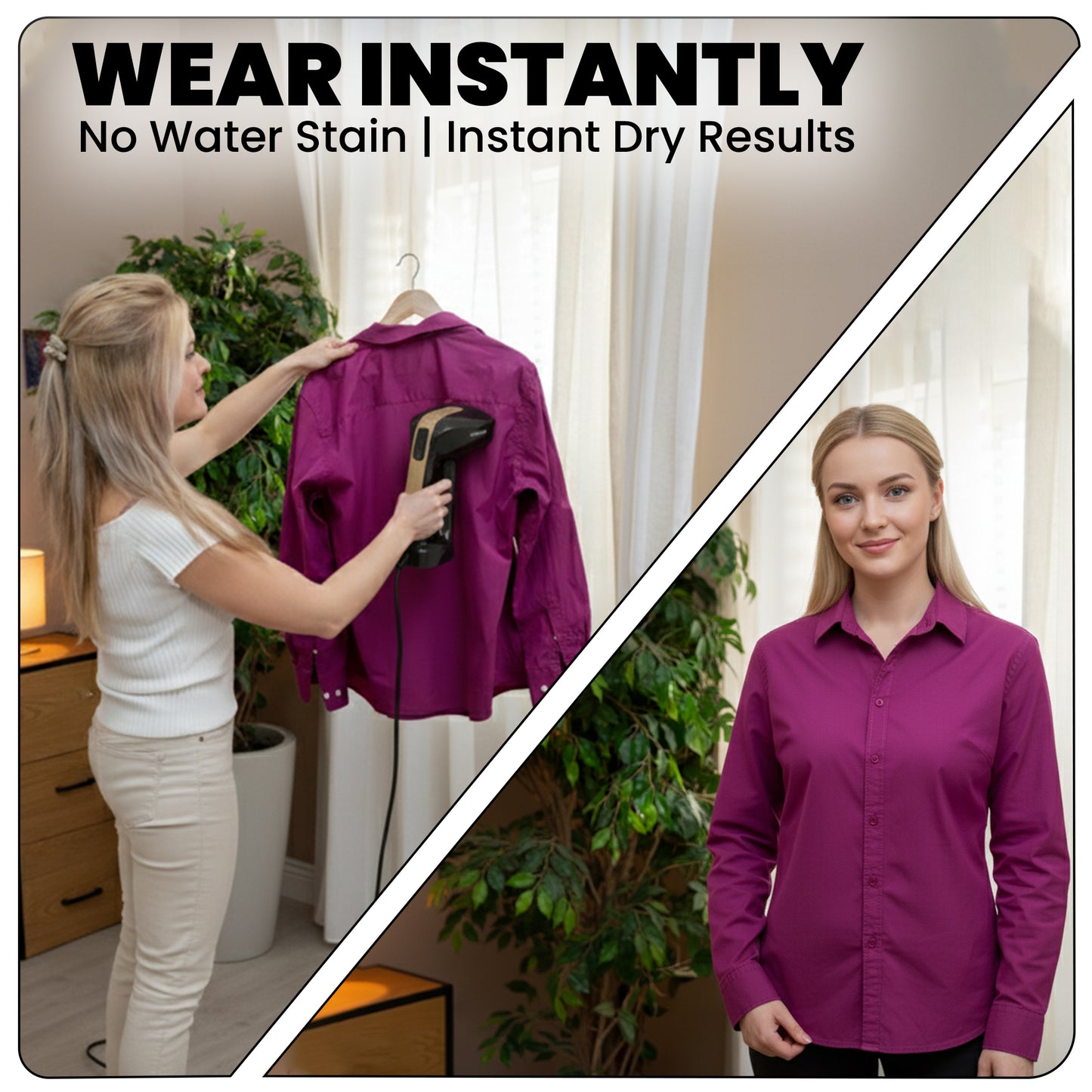 MORTEK Smart Iron SteamVAC - Handheld Vacuum Steamer